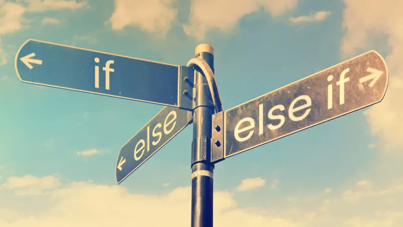 Estruturas condicionais